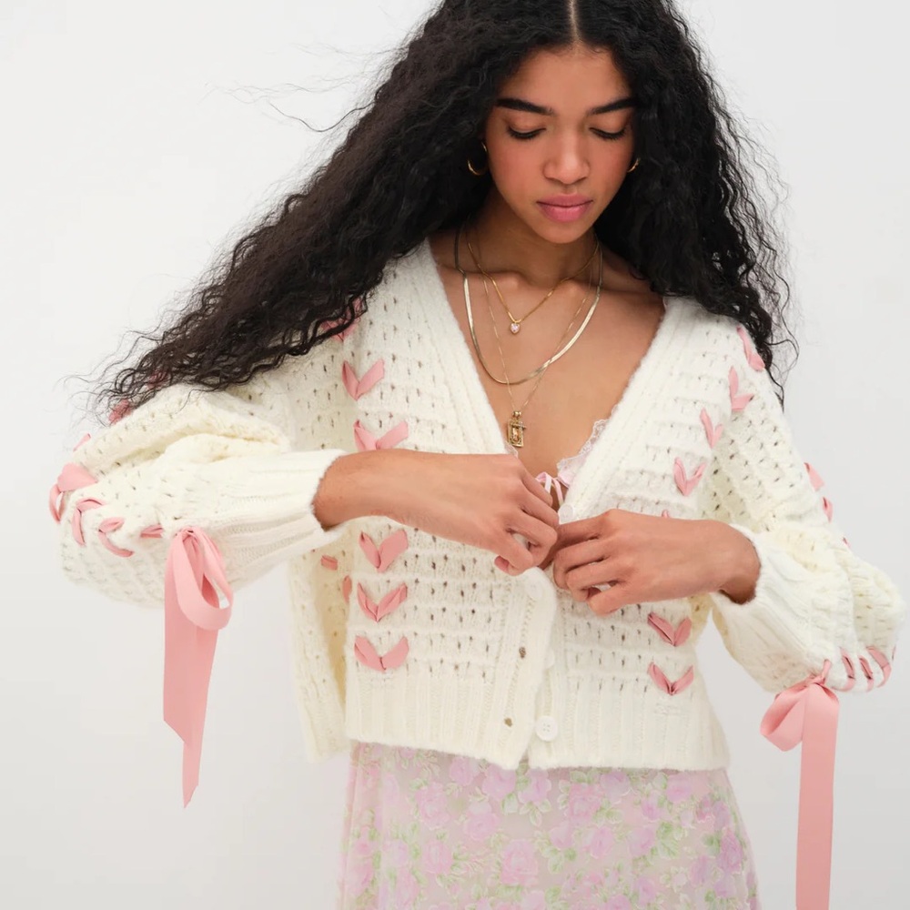 For Love & Lemons Laurel Oversized Cardigan